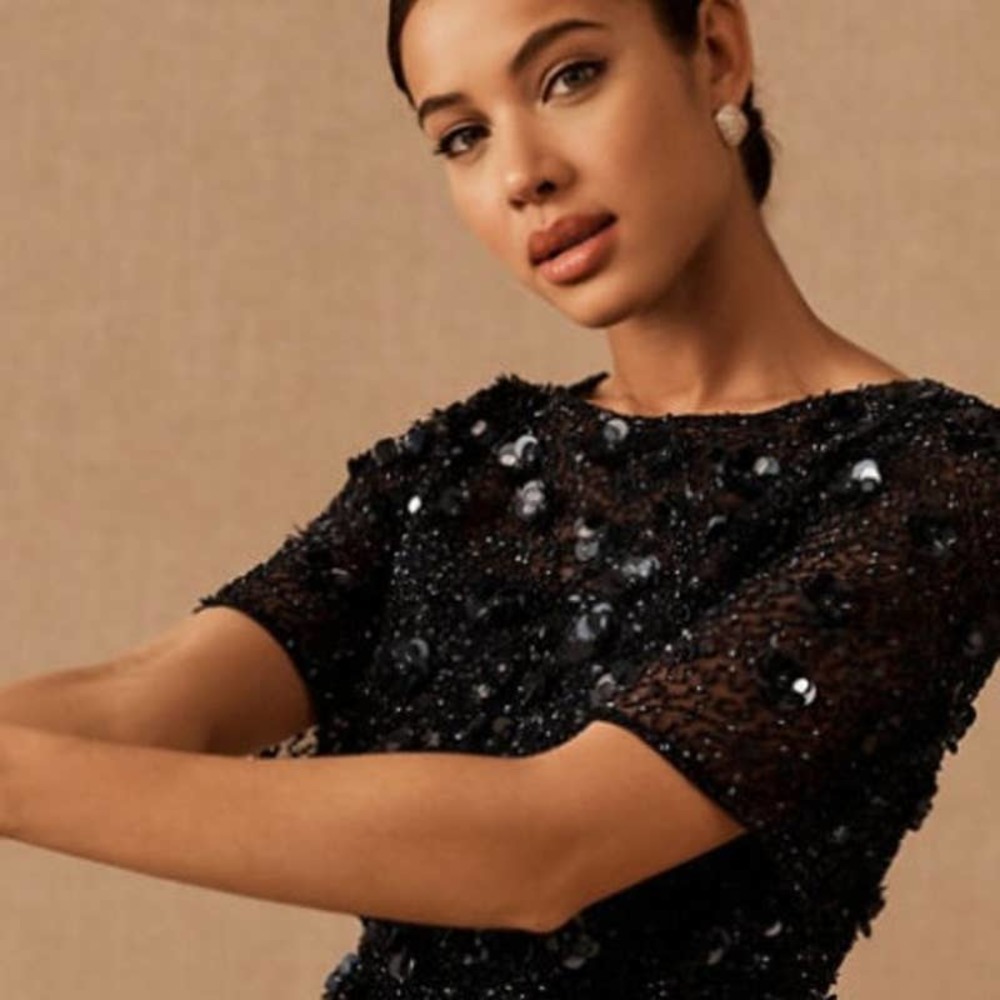 Adrianna Papell Petaluma Dress BHLDN NEW 4 - Picture 2 of 8